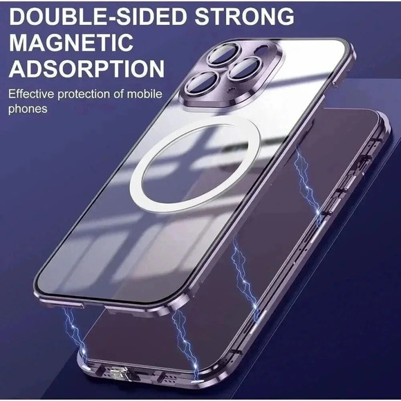 Case For iPhone 14 Pro Max 360 Degree Double-Sided Protection Magsafe Compatible - Picture 6 of 10